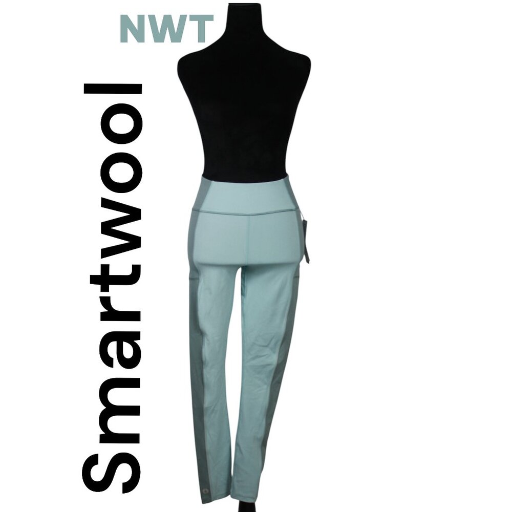 NWT Smartwool Women's Run Legging Winter Sky Size XS
